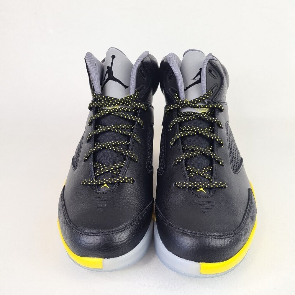 Nike Air Jordan Flight Remix Shoes Basketball Black Men Sneaker - Picture 3 of 12